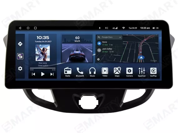 Магнітола для Ford Tourneo Custom (2012-2017) - 12.3 дюйми CarPlay
