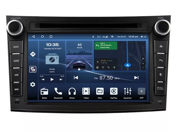 Магнитола для Subaru Outback 4 BM (2009-2014) - OEM стиль Андроид CarPlay