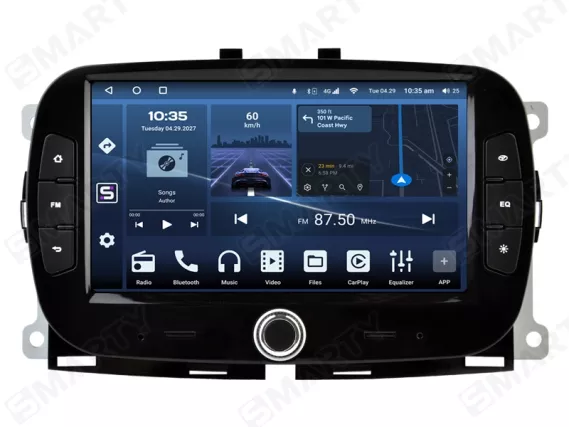 Магнітола для Fiat 500 (2016-2019) - OEM стиль CarPlay