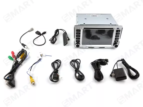 Магнитола для Hyundai Santa Fe 2 (2006-2012) - OEM Андроид CarPlay