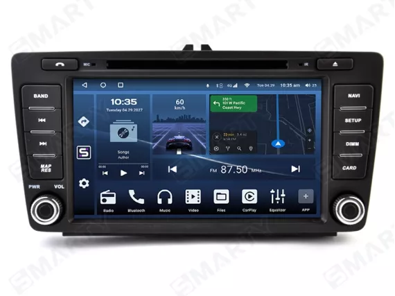 Магнітола для Skoda Octavia A5 (2004-2013) - OEM стиль CarPlay