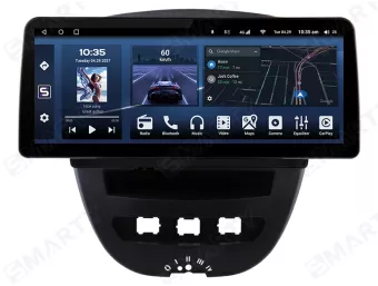 Магнитола для Peugeot 107 (2005-2014) - 12.3 дюйма Андроид CarPlay