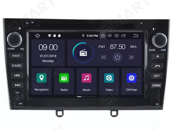 Магнітола для Peugeot 308 (2007-2013) - OEM стиль CarPlay