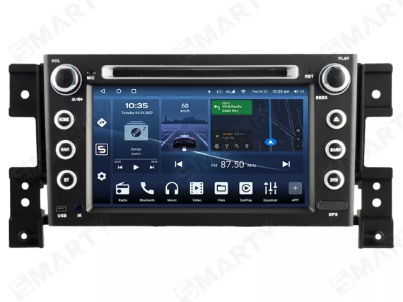 Магнитола для Suzuki Grand Vitara 2 (2005-2017) OEM стиль Андроид CarPlay