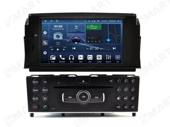 Магнітола Mercedes C-Class W204 (2007-2014) OEM стиль CarPlay