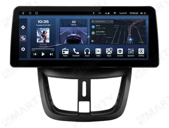 Магнитола для Peugeot 207 (2006-2015) - 12.3 дюйма Андроид CarPlay