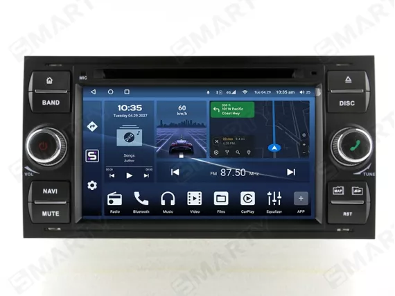 Магнітола для Ford Focus 2 (2004-2011) - OEM стиль (Ver 1) Андроїд CarPlay