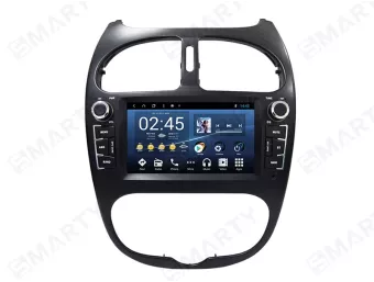 Магнитола для Peugeot 206 (1998-2016) - OEM стиль Андроид CarPlay