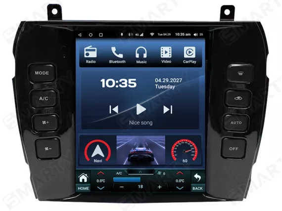 Магнітола для Jaguar XJ (2003-2009) Тесла Андроїд CarPlay