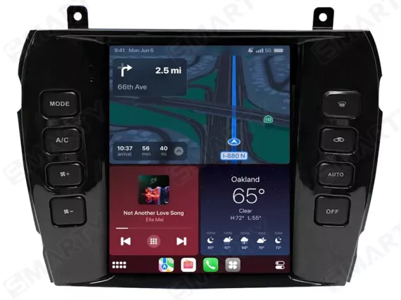 Магнітола для Jaguar XJ (2003-2009) Тесла Андроїд CarPlay