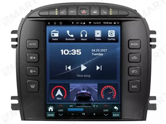 Магнітола для Jaguar S-Type (1999-2008) Тесла Андроїд CarPlay