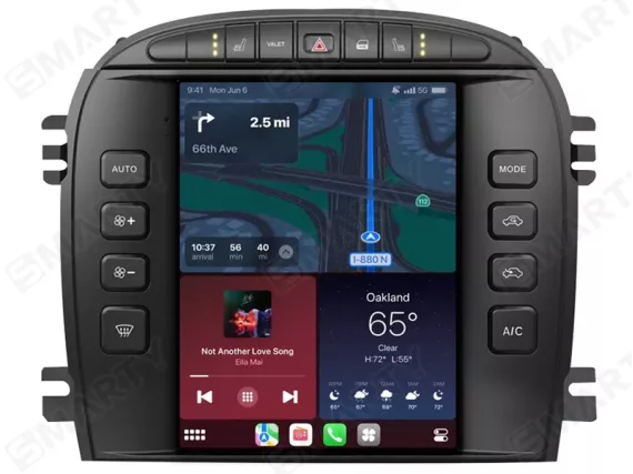 Jaguar S-Type (1999-2008) Apple CarPlay Tesla