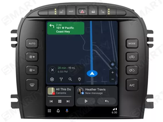 Jaguar S-Type (1999-2008) Android Auto Tesla
