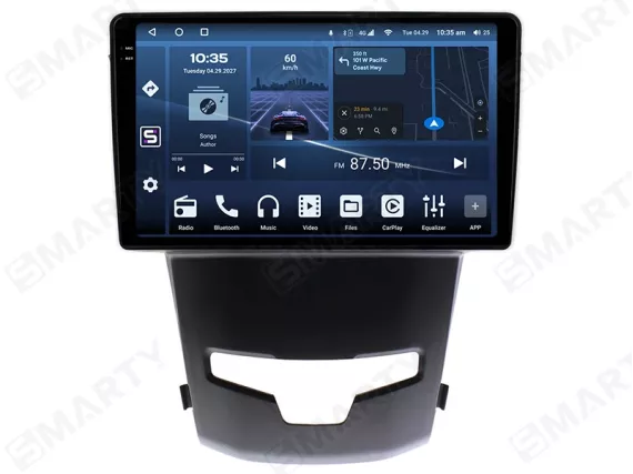 Магнітола для SsangYong Actyon Facelift (2013-2018) Андроїд CarPlay