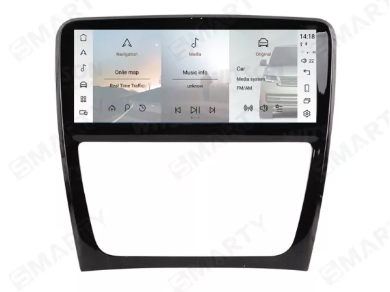 Магнітола для Jaguar XJ / XJL (2010-2020) - Snapdragon Андроїд CarPlay