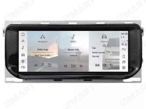 Магнитола для Range Rover Vogue 4 (2013-2020) - Snapdragon Андроид CarPlay