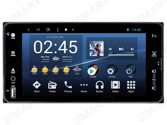 Магнітола для Toyota LC 100 VX-R (2002-2007) - Full touch Андроїд CarPlay