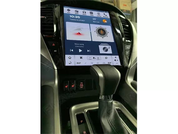 Магнитола для Mitsubishi Pajero Sport 3 (2015-2019) Тесла Андроид CarPlay