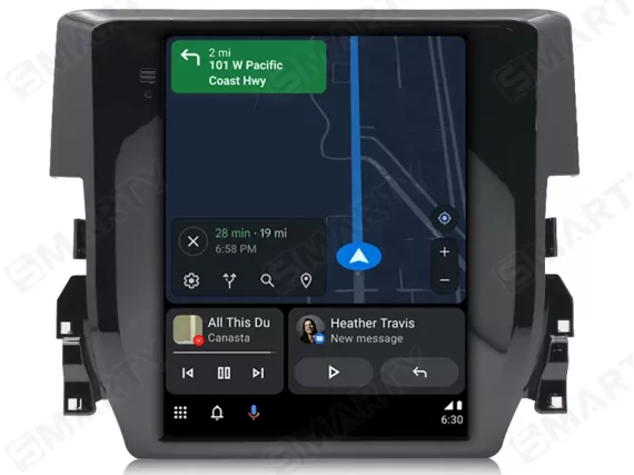 Honda Civic (2015-2021) Android Auto Tesla