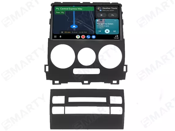 Toyota Land Cruiser Prado 120 LOW (2002-2009) Android Auto