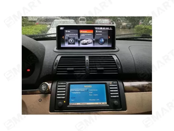 Магнитола для BMW X5 E53 (2000-2006) - 10.25 дюймов Андроид CarPlay