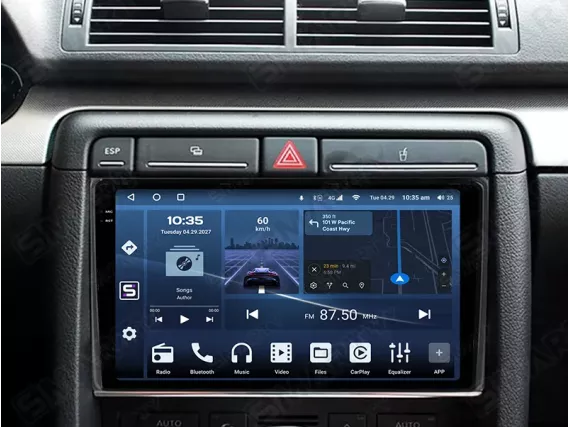 Магнітола для Audi A4 B6 (2000-2005) Андроїд CarPlay