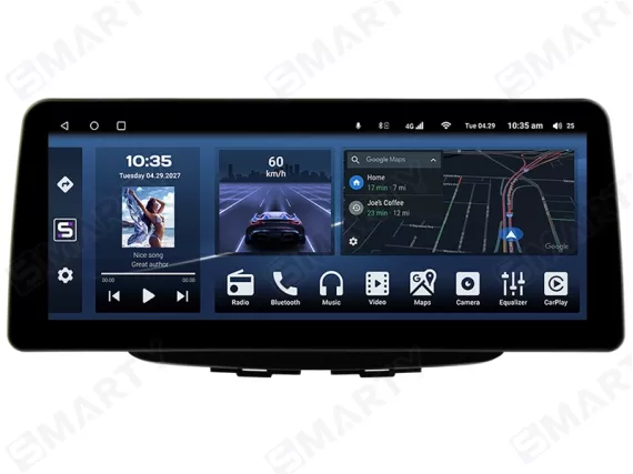 Магнітола для Suzuki BALENO 2016-2019 - 12.3 дюйми CarPlay