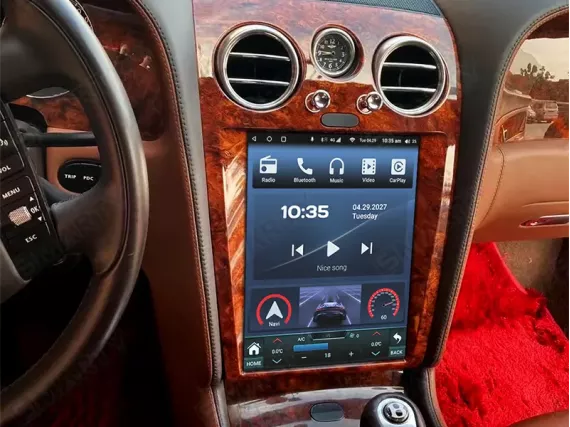Магнитола для Bentley Continental (2004-2012) Тесла Андроид CarPlay