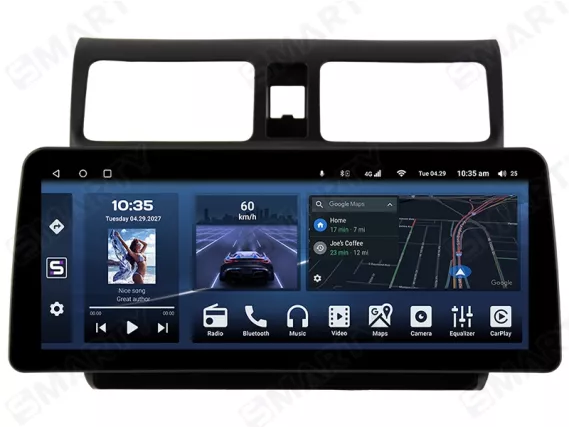 Магнітола для Suzuki Swift (2004-2010) - 12.3 дюйми CarPlay