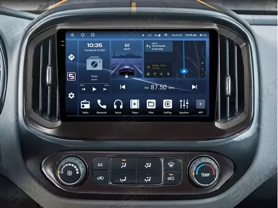 Chevrolet Colorado / GMC Canyon installed Android Car Radio
