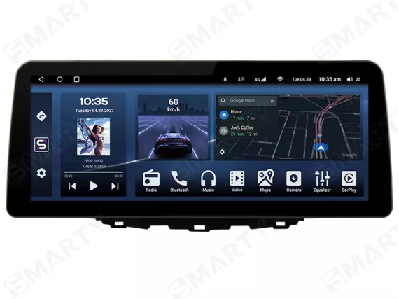 Магнітола для Suzuki Kizashi (2009-2016) - 12.3 дюйми Андроїд CarPlay