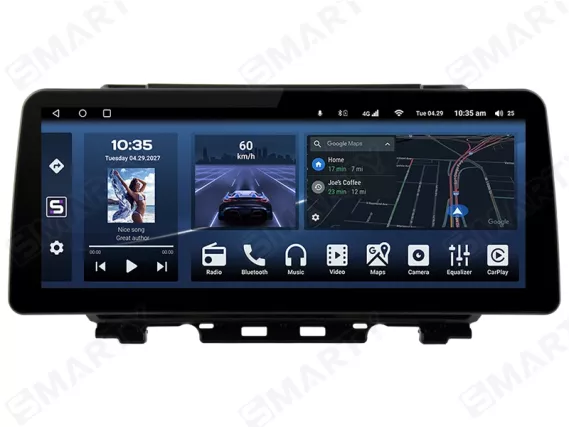 Магнитола для Suzuki Jimny 4 (2018-2023) - 12.3 дюйма Андроид CarPlay