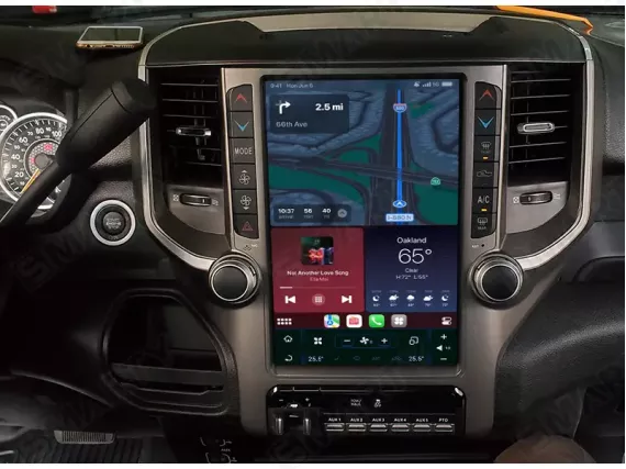 Магнитола для Dodge RAM 5 Gen (2019+) Тесла Андроид CarPlay