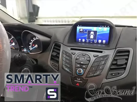 Магнитола для Ford Fiesta 7 (2009-2019) - OEM стиль Андроид CarPlay