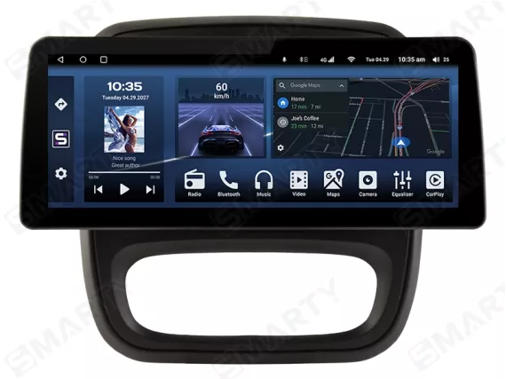 Магнітола для Opel Vivaro B (2014-2019) - 12.3 дюйми Андроїд CarPlay