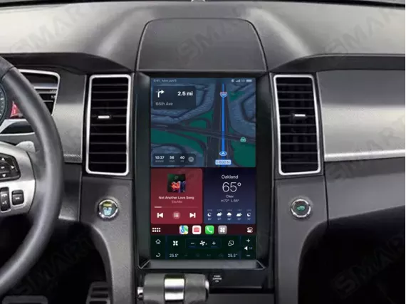 Магнитола для Ford Taurus (2010-2018) Тесла Андроид CarPlay