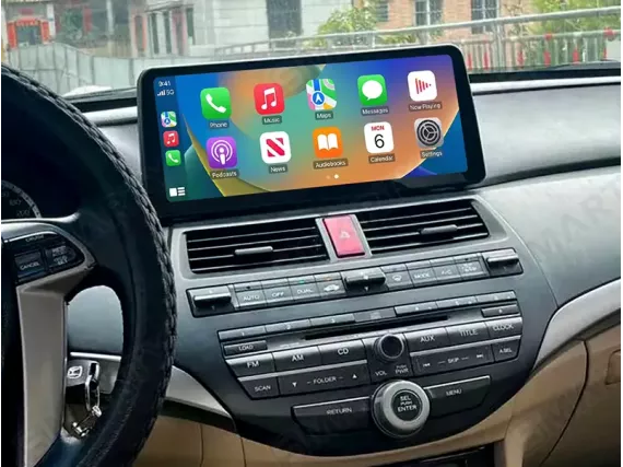 Магнитола для Honda Accord 8 USA (2007-2013) - 12.3 дюйма Андроид CarPlay