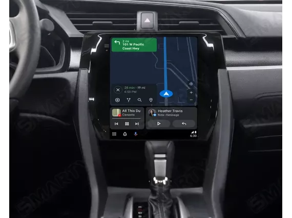 Магнитола для Honda Civic (2015-2021) Тесла Андроид CarPlay