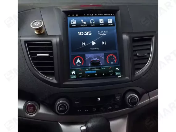 Магнитола для Honda CR-V 4 Gen (2012-2017) Тесла Андроид CarPlay