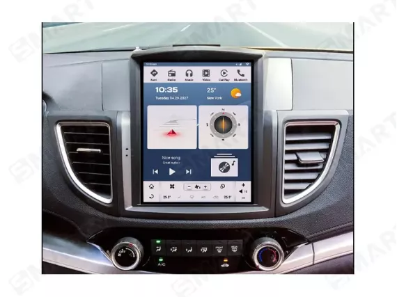 Магнитола для Honda CR-V 4 (2012-2017) Тесла Андроид CarPlay