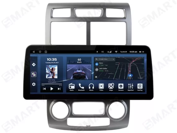 Магнитола для KIA Sportage 2 (2004-2010) - 12.3 дюйма Андроид CarPlay