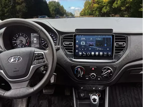 Hyundai Accent/Solaris/Verna installed Android Car Radio