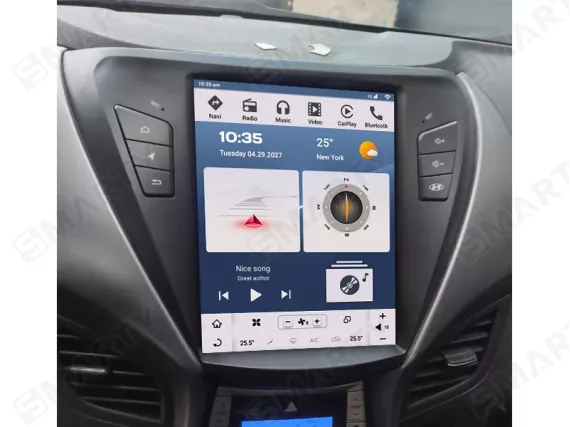 Hyundai Elantra (2010-2015) installed Android Car Radio