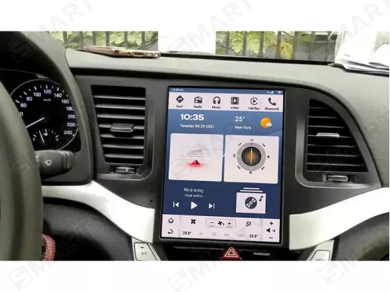 Hyundai Elantra 6 AD installed Android Car Radio