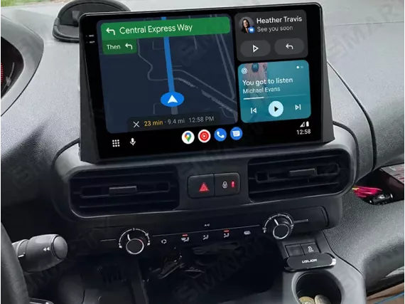 Toyota ProAce installed Android Car Radio