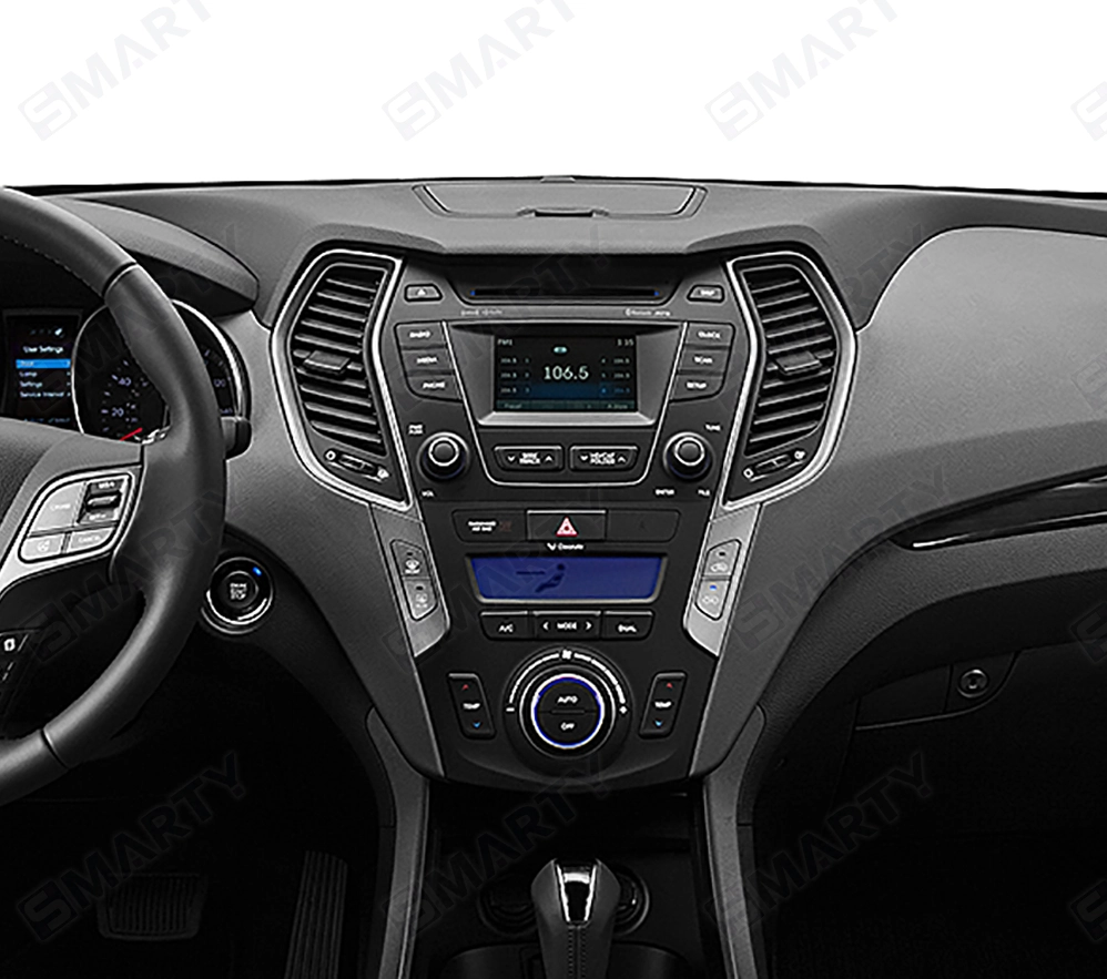 Hyundai Santa Fe 2013 Android head unit installation