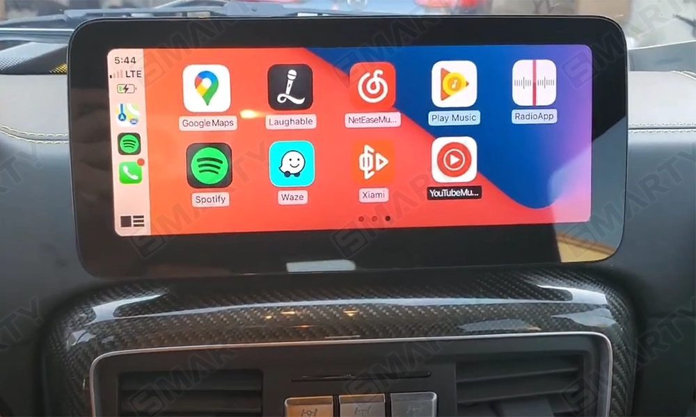 Mercedes-Benz G-Class 2014 Android head unit installation