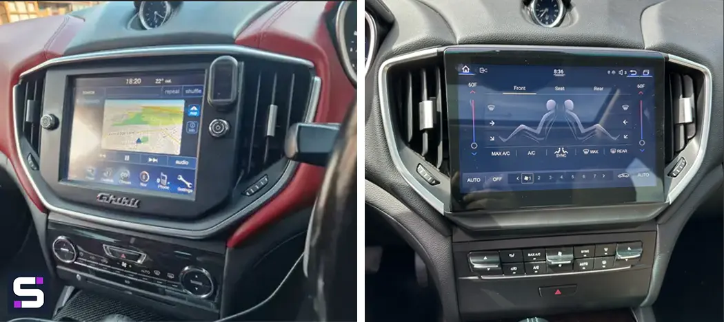 Maserati Ghilbli Android  CarPlay