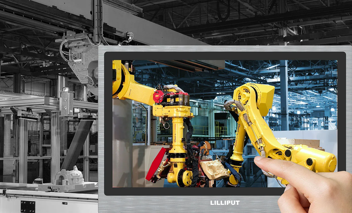 Lilliput TK1330-NP/C/T - 13.3 inch industrial capacitive touch montior