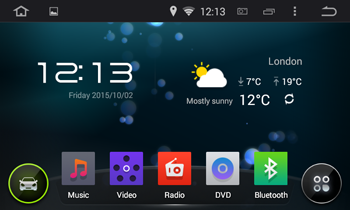 Klyde Android home screen